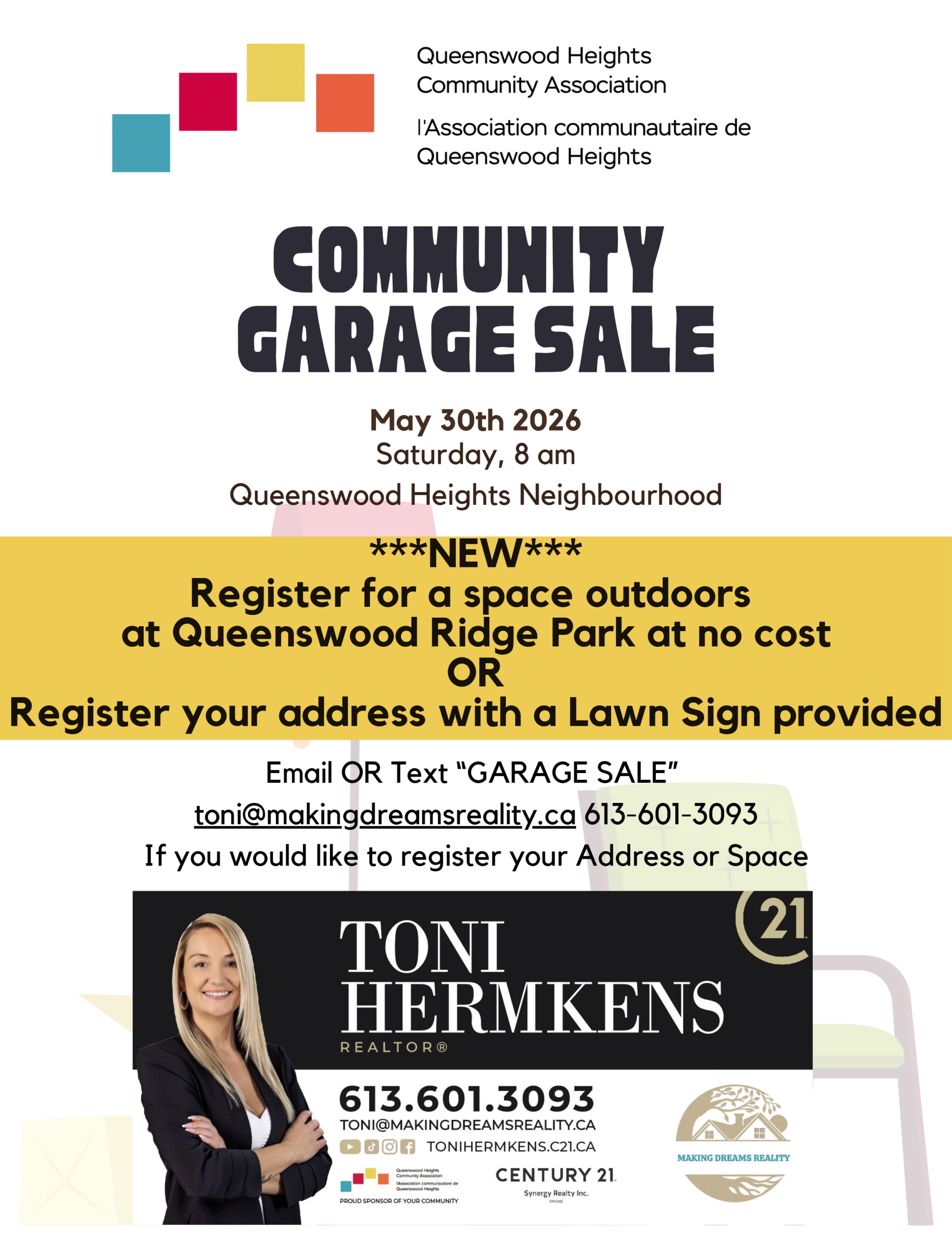 Queenswood Height Community Garage Sale